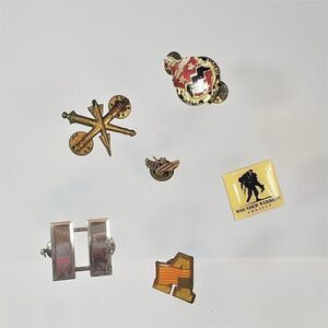 Army Pin Lot Mixed Military